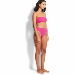 Seafolly - Women's Sea Dive High Rise Pant - Bikini-Bottom