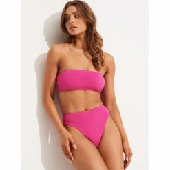 Seafolly - Women's Sea Dive High Rise Pant - Bikini-Bottom