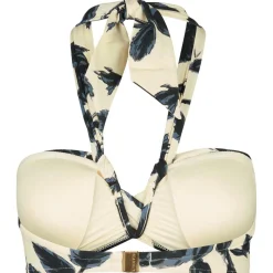 Seafolly - Women's Secret Garden Halter Bandeau - Bikini-Top