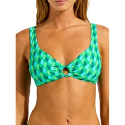 Seafolly - Women's Sorrento Ring Front Tank - Bikini-Top