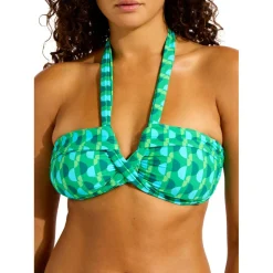Seafolly - Women's Sorrento Halter Bandeau - Bikini-Top