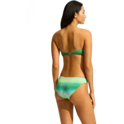Seafolly - Women's Spectrum Trim Front Bandeau - Bikini-Top