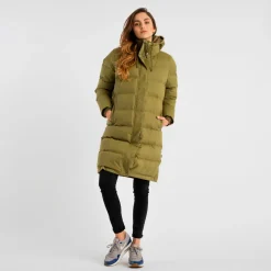 Selfhood - Women's Hooded Puffer Coat - Mantel