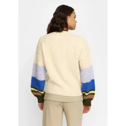 Selfhood - Women's Striped Mohair Sweater - Pullover
