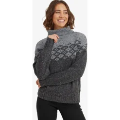 Sherpa - Women's Mandari Mock Neck Sweater - Merinopullover