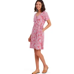 Sherpa - Women's Neha Faux Wrap Dress - Kleid