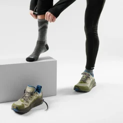 Smartwool - Performance Run Zero Cushion Mid Crew Pattern - Laufsocken