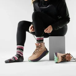 Smartwool - Women's Hike Light Cushion Margarita Crew Socks - Wandersocken