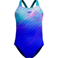 Speedo - Kid's Digital Placement Powerback - Badeanzug