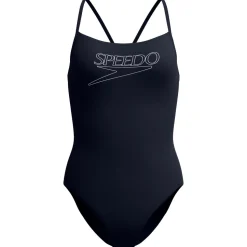 Speedo - Women's Endurance+ Logo Thin Strap One Piece - Badeanzug