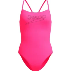 Speedo - Women's Endurance+ Logo Thin Strap One Piece - Badeanzug