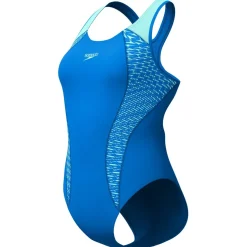 Speedo - Women's Placement Laneback - Badeanzug