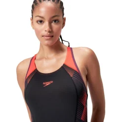 Speedo - Women's Placement Laneback - Badeanzug
