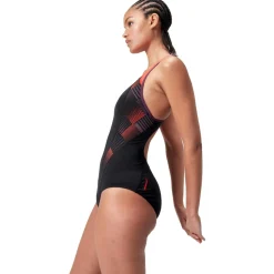 Speedo - Women's Placement Laneback - Badeanzug