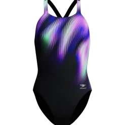 Speedo - Women's Placement Printed Powerback - Badeanzug