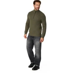 Stoic - Heavy MerinoKnit MMXX.Rutvik Half Zip - Merinopullover