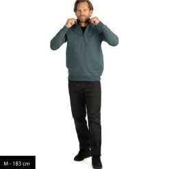 Stoic - MerinoFleece335 MMXX. Lulea Half Zip - Merinopullover