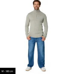 Stoic - MerinoKnit MMXX.Kniva Half Zip - Merinopullover