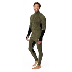 Stoic - MerinoMesh150 SadjemSt. L/S Half Zip - Merinounterwäsche