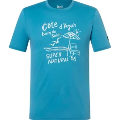 super.natural - Cote D'Azur Tee - Merinoshirt