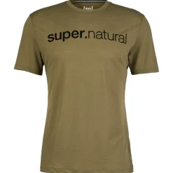 super.natural - 3D Signature Tee - Merinoshirt