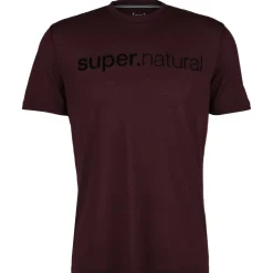 super.natural - 3D Signature Tee - Merinoshirt