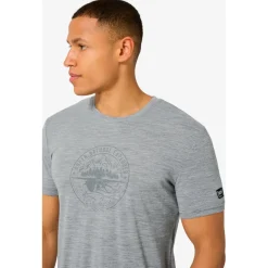 super.natural - Exploring Tee - Merinoshirt