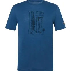 super.natural - Fishing Adventure Tee - Merinoshirt