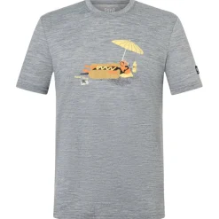 super.natural - Hot Dog Tee - Merinoshirt