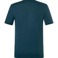 super.natural - Logo Lines Tee - Merinoshirt