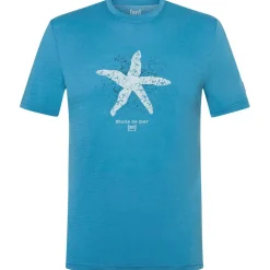 super.natural - Sea Star Tee - Merinoshirt