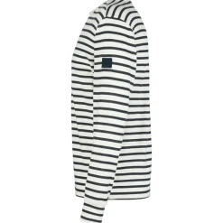 super.natural - Solution Stripe Bio Crew - Merinopullover