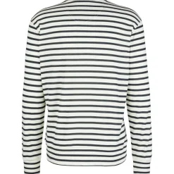 super.natural - Solution Stripe Bio Crew - Merinopullover