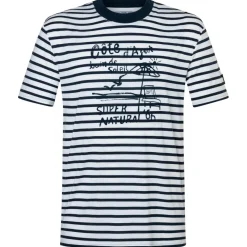super.natural - Stripe Cote D'Azur Bio Jersey Tee - Merinoshirt
