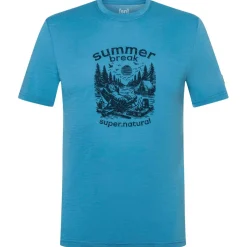 super.natural - Summer Break Tee - Merinoshirt