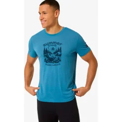 super.natural - Summer Break Tee - Merinoshirt