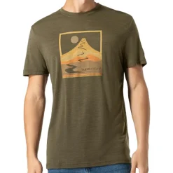 super.natural - Trace Hill Tee - Merinoshirt