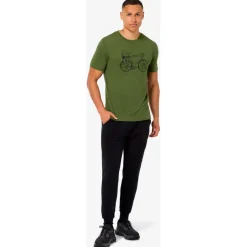 super.natural - Wander Wheel Tee - Merinoshirt