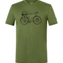 super.natural - Wander Wheel Tee - Merinoshirt