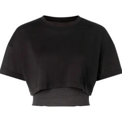 super.natural - Women's Crop Tee - Merinoshirt