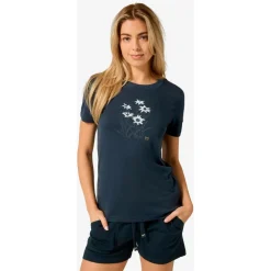 super.natural - Women's Edelweiss Bio Jersey Tee - Merinoshirt