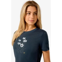super.natural - Women's Edelweiss Bio Jersey Tee - Merinoshirt