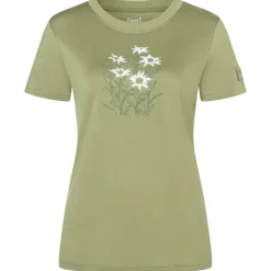 super.natural - Women's Edelweiss Bio Jersey Tee - Merinoshirt