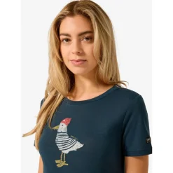 super.natural - Women's Johnny Tee - Merinoshirt