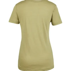 super.natural - Women's Mountain Mandala Tree Tee - Merinoshirt