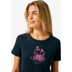 super.natural - Women's Mrs Crab Tee - Merinoshirt