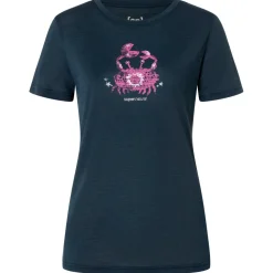 super.natural - Women's Mrs Crab Tee - Merinoshirt