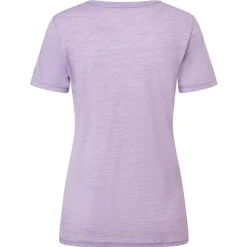 super.natural - Women's Rock Flowers Tee - Merinoshirt