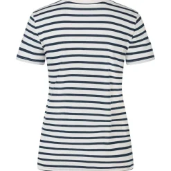 super.natural - Women's Stripe Cote D'Azur Bio Jersey Tee - Merinoshirt