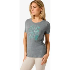 super.natural - Women's Under The Sea Tee - Merinoshirt